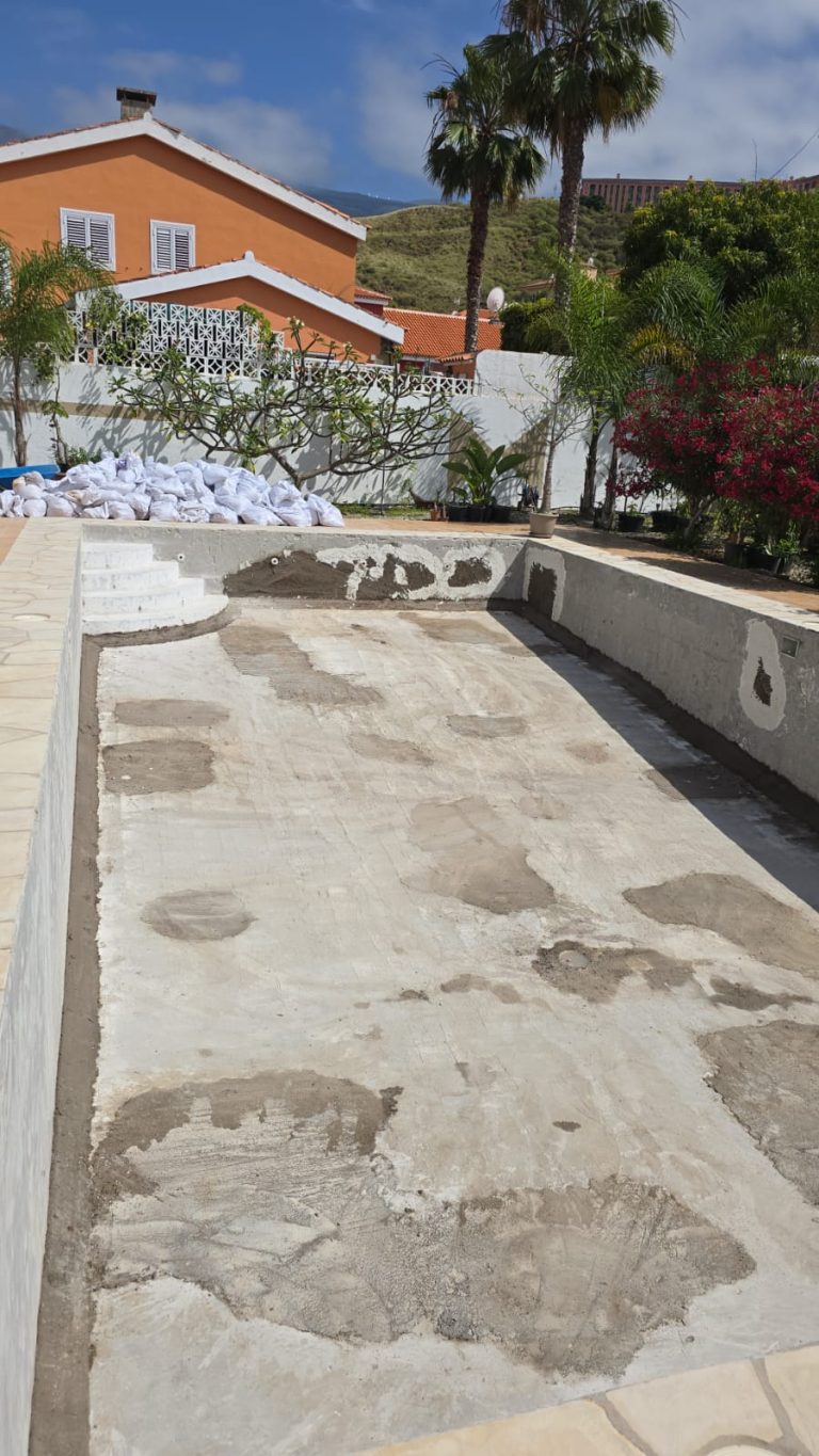 Cambio de gresite, reparación del vaso