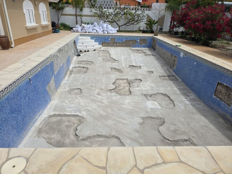 Cambio de gresite, reparación del vaso