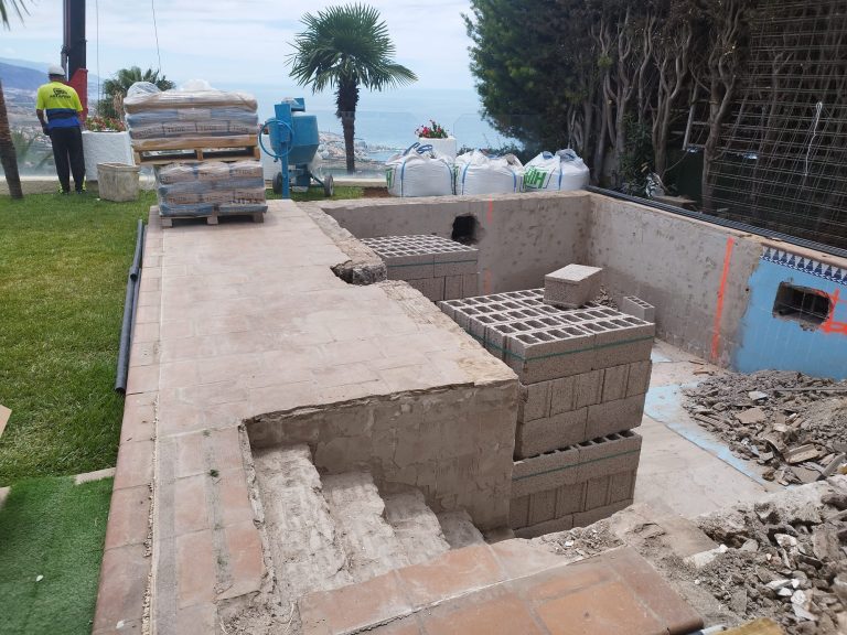 Reforma integral de piscina cubierta